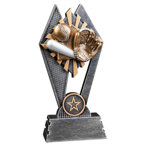 Baseball Resin Trophy award in 2 sizes with free engraving!