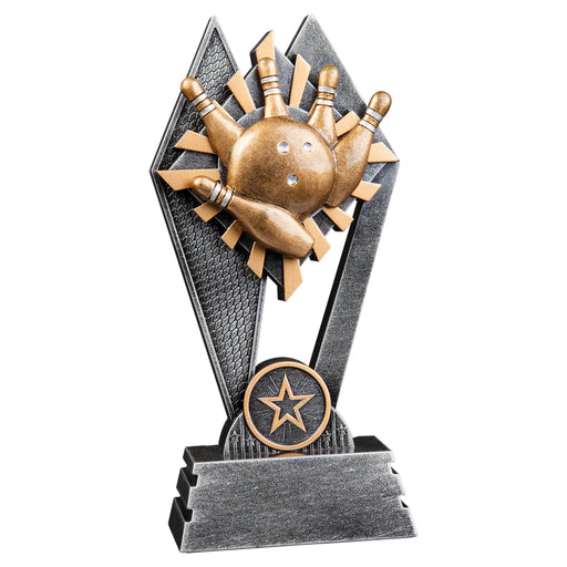 Bowling Resin Trophy award in 2 sizes with free engraving!