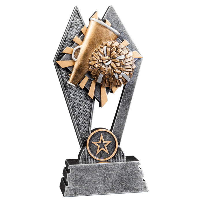 Cheerleading Resin Trophy award in 2 sizes with free engraving!