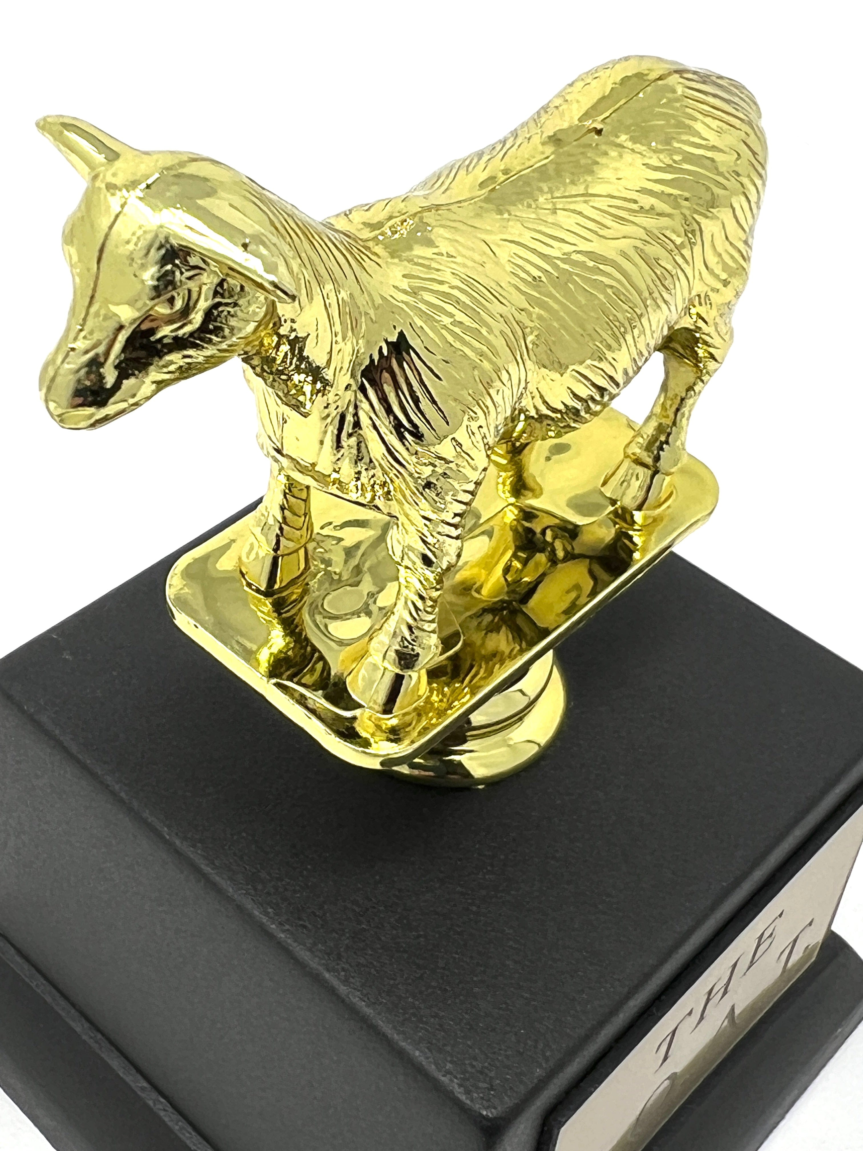 Greatest of All Time Trophy - GOAT - The Goat Trophy Award with Option for  Customized Engraving - Funny Trophy to Recognize Boss, Co-Workers, Friends