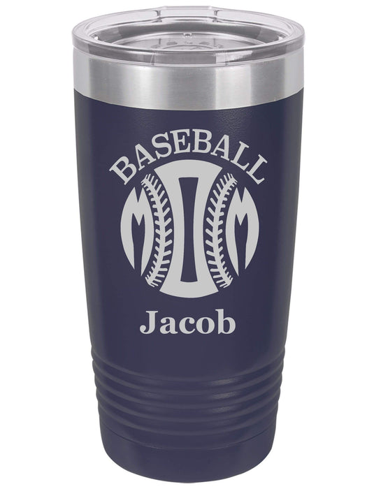 Baseball Mom 1 Personalized Tumbler