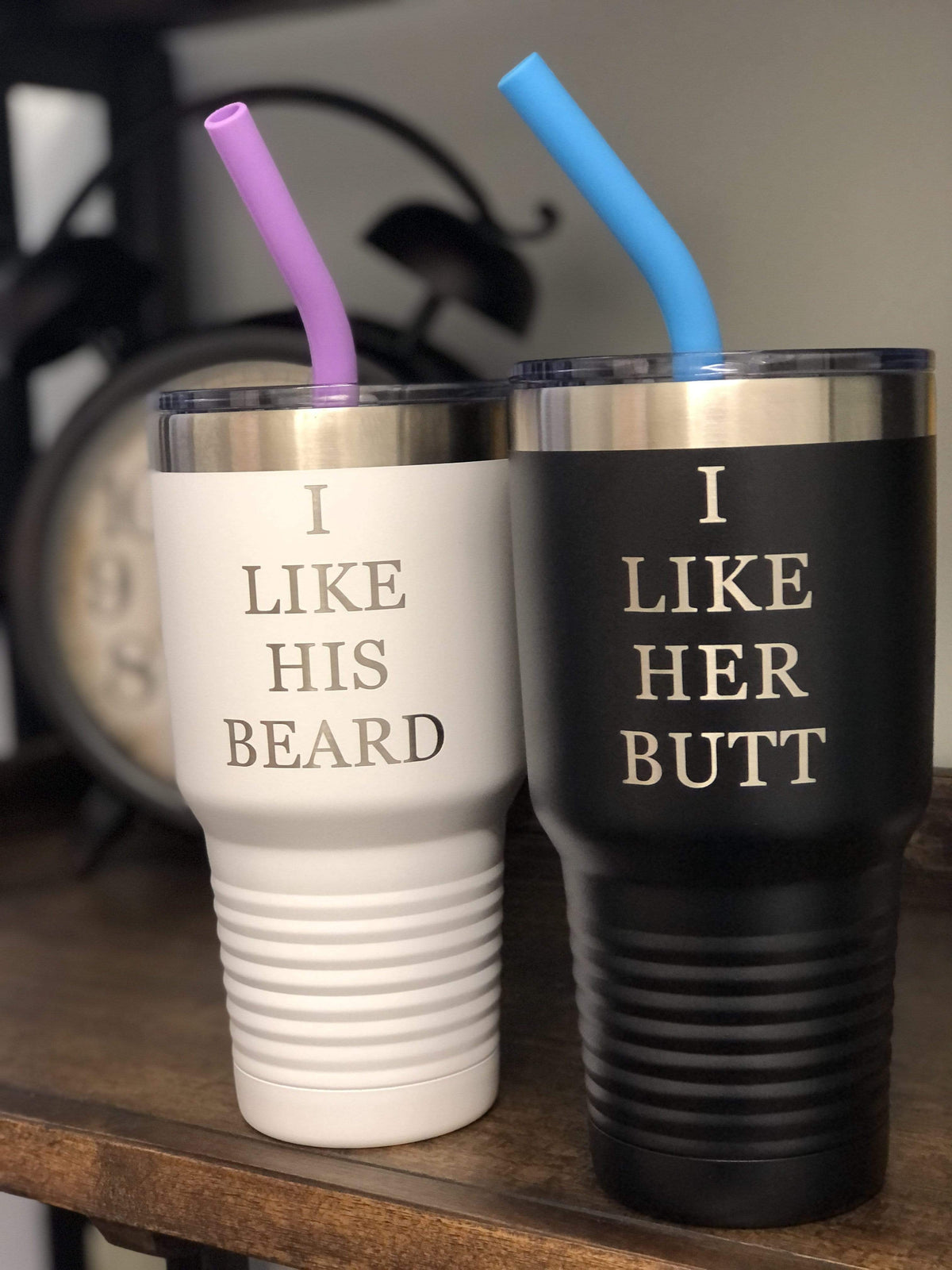 Funny Tumbler Gift, Personalized Name/Text - With Great Beard