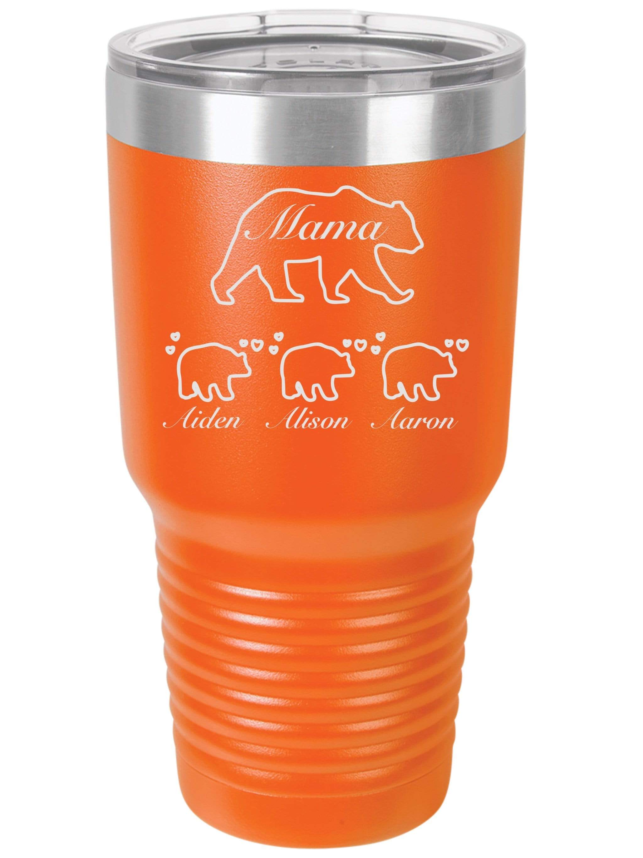 Mama Bear Personalized Tumbler